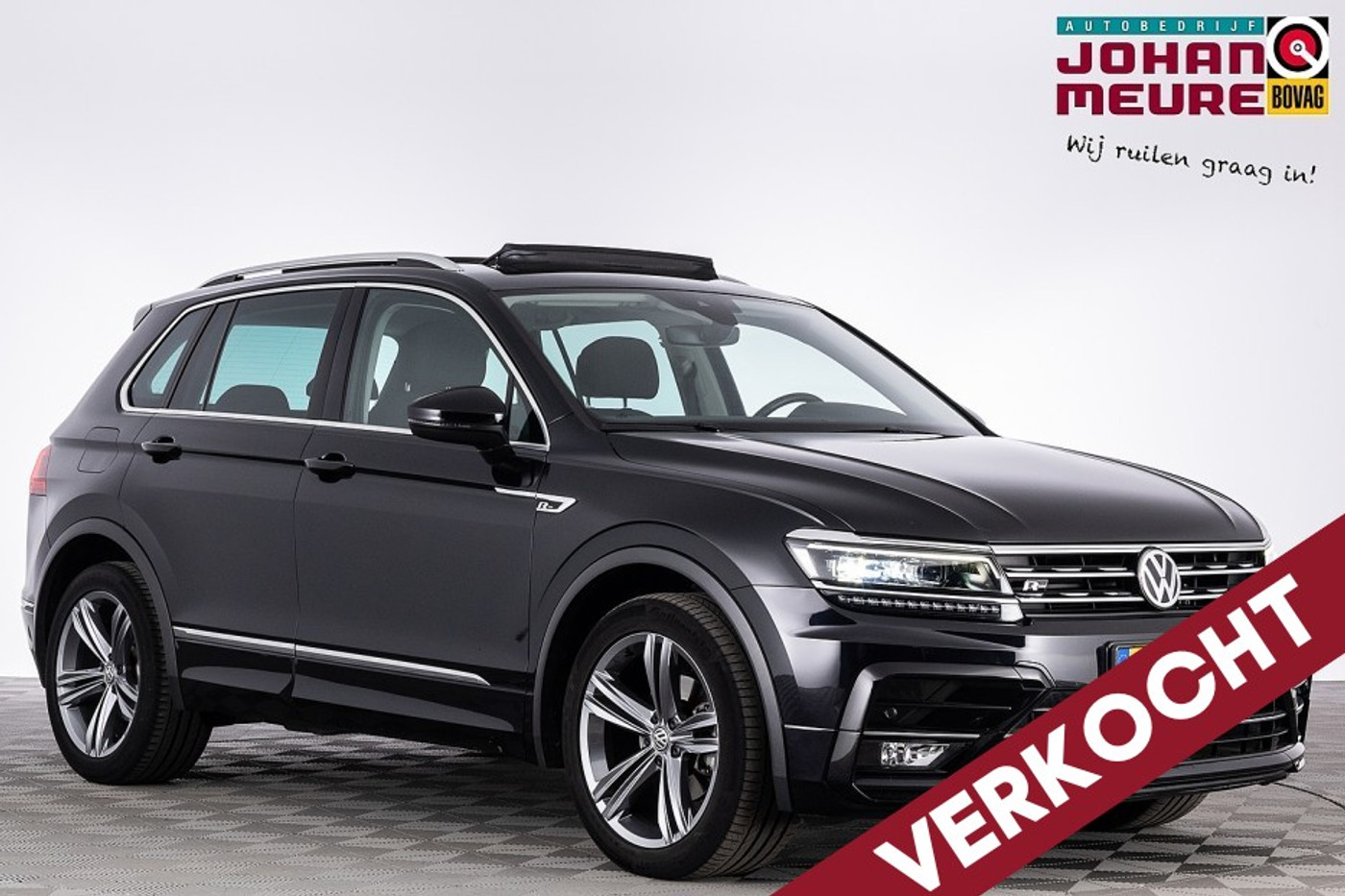 Volkswagen Tiguan 1.5 TSI ACT Highline R-Line | PANORAMADAK | Full LED ✅ 1e Eigenaar  . 2019 - voorkant