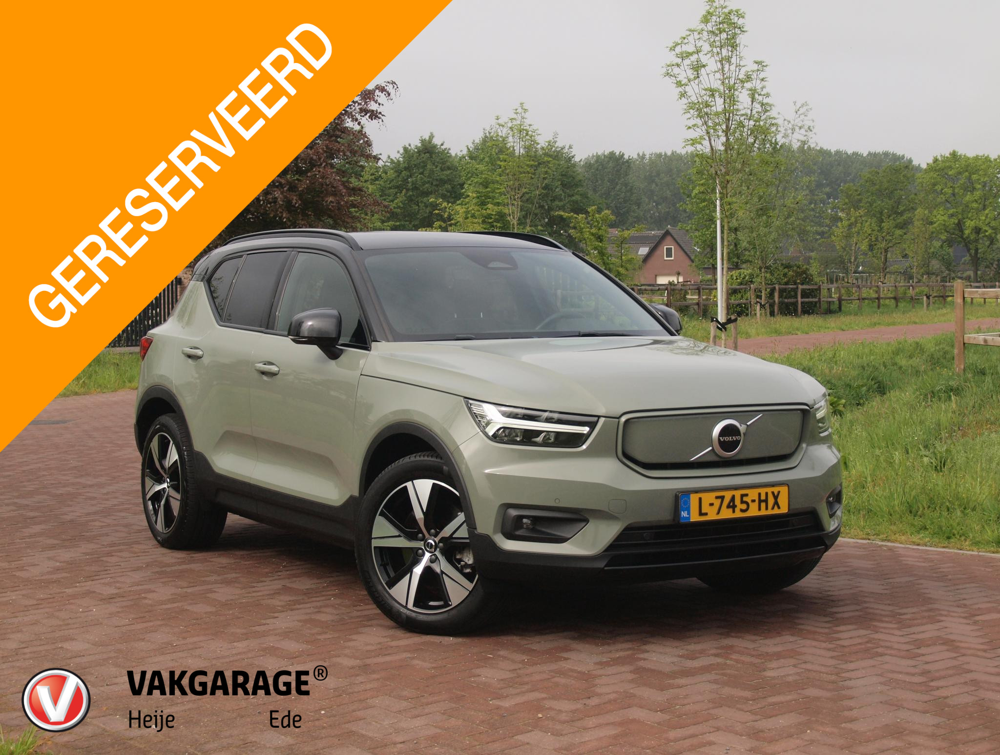 Volvo XC40 Recharge P8 AWD R-Design 2021 - voorkant