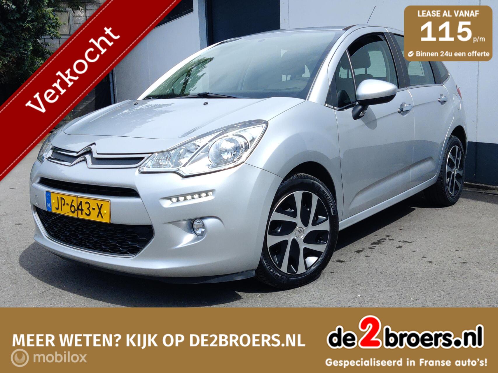 Citroen C3 1.2 PureTech Selection/ 100% dealeronderhouden! 2016 - voorkant