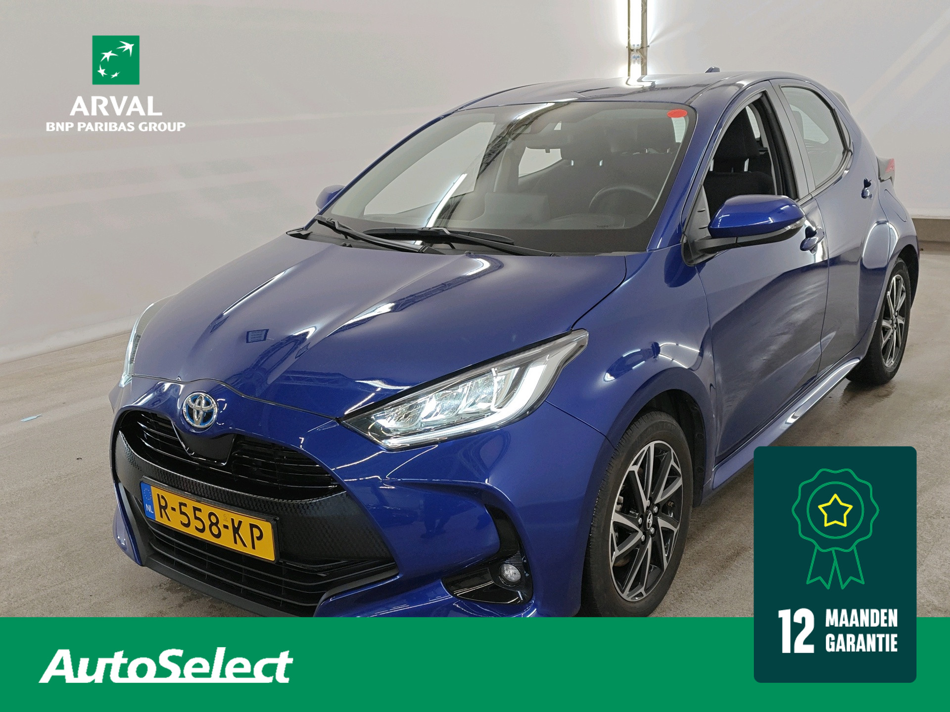 Toyota Toyota Yaris 1.5 Hybrid 116pk Automaat Dynamic | CarPlay / Android | Achteruitrijcamera | DAB | LED | ACC | ECC | Keyless |  16" 2022 - voorkant