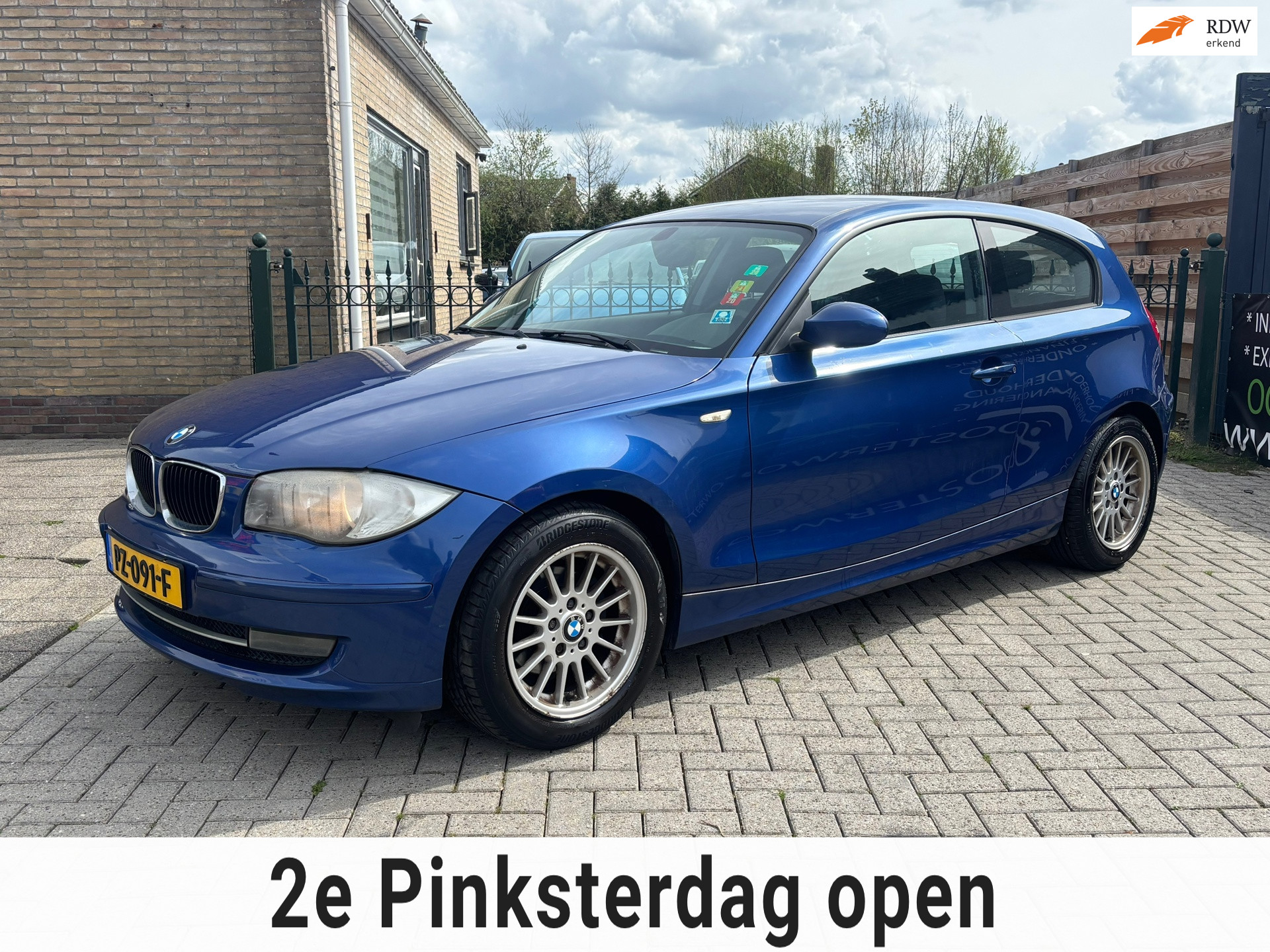 BMW 1er Reihe 116i | airco | eventueel met nieuwe apk | rijd schakelt goed  | 2008 - voorkant
