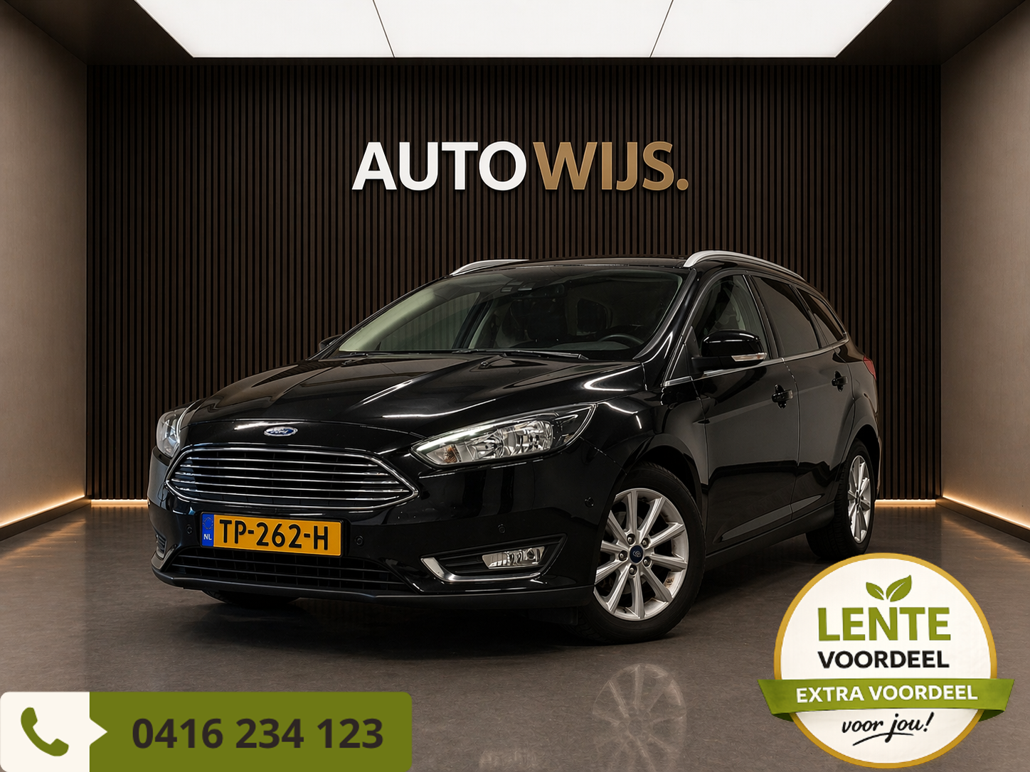 Ford Focus 1.0 Titanium|LM-VELG|NAVI|PDC|CRUISE| 2017 - voorkant