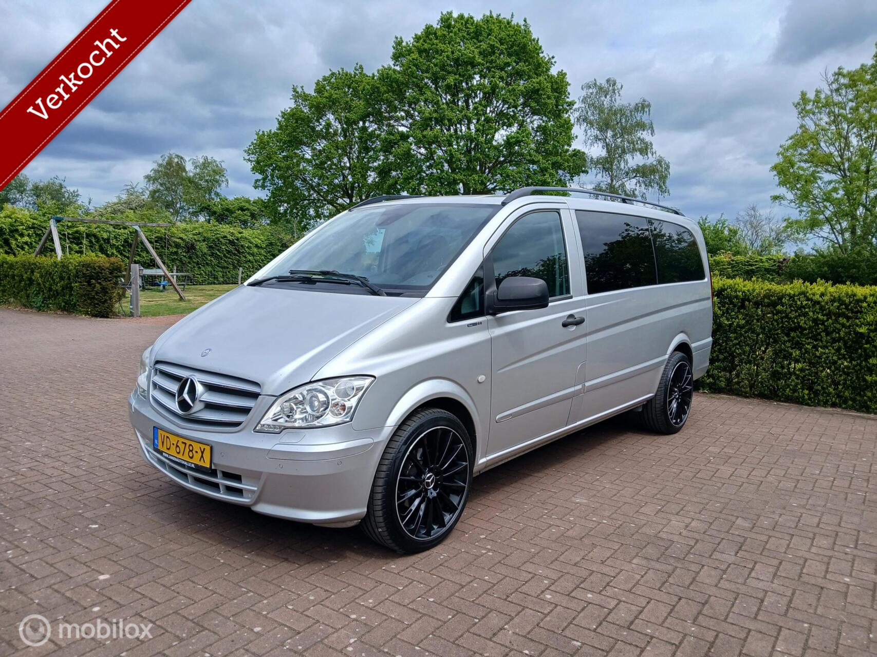 Mercedes-Benz Vito 122 CDI 320 Lang DC Luxe, V6 Marge Bus! 2013 - voorkant