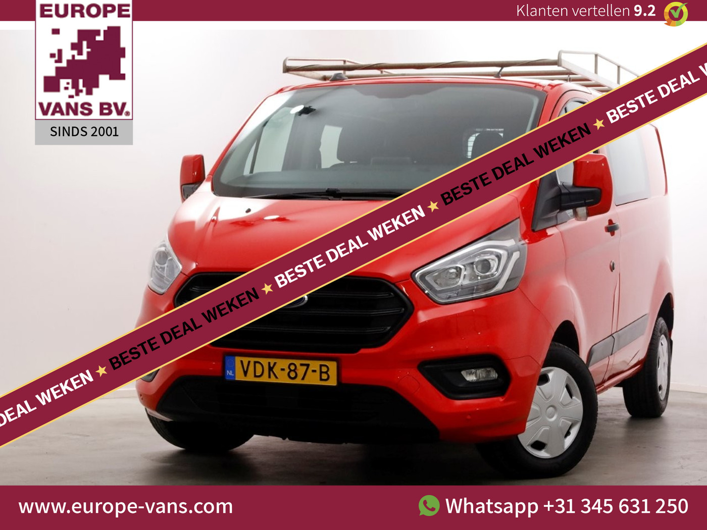Foto van FORD TRANSIT CUSTOM