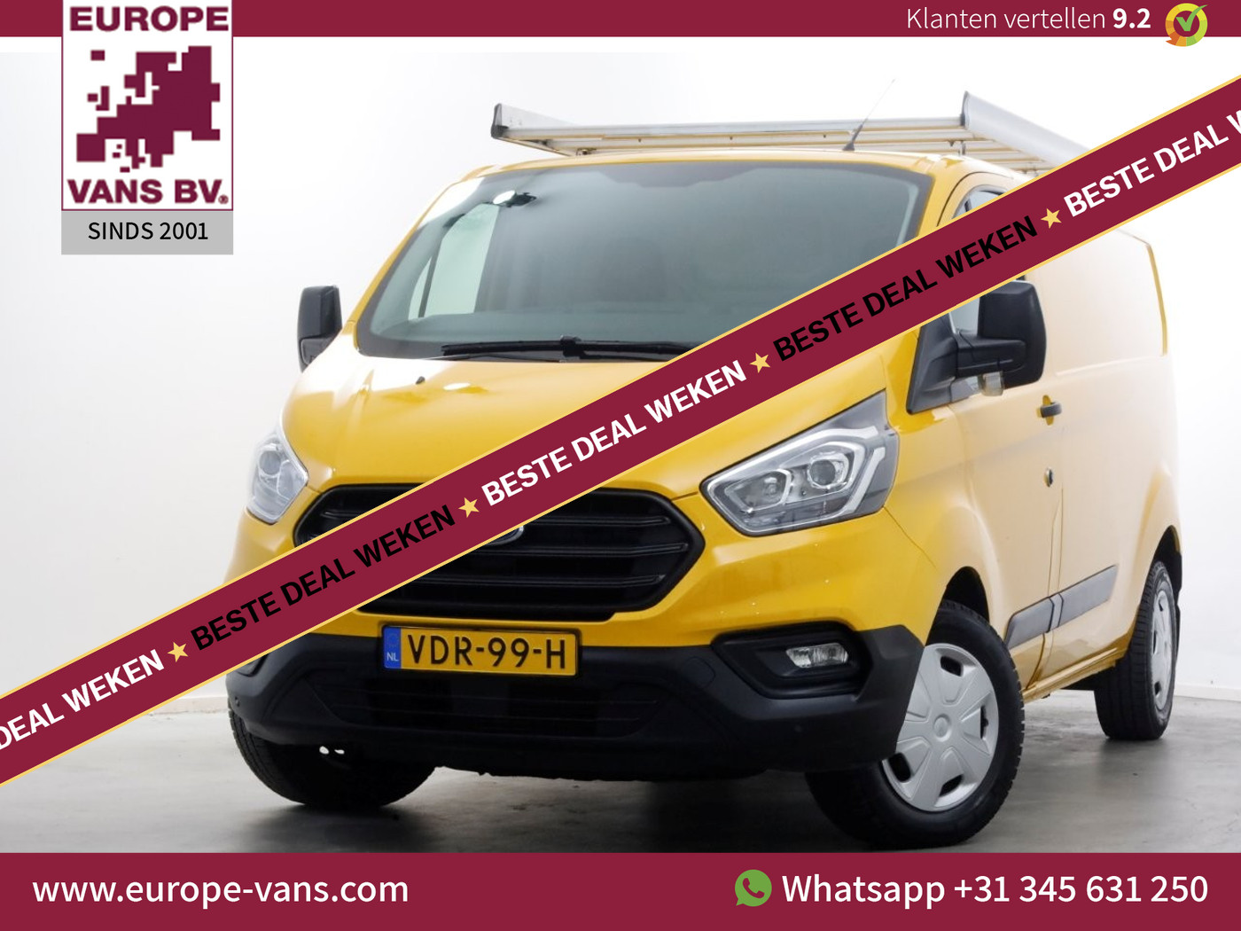Foto van FORD TRANSIT CUSTOM