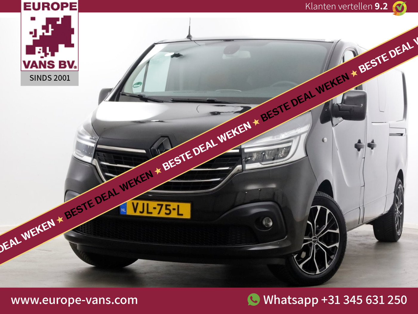 Renault Trafic 2.0 dCi T29 L2H1DCLu 2021 - voorkant