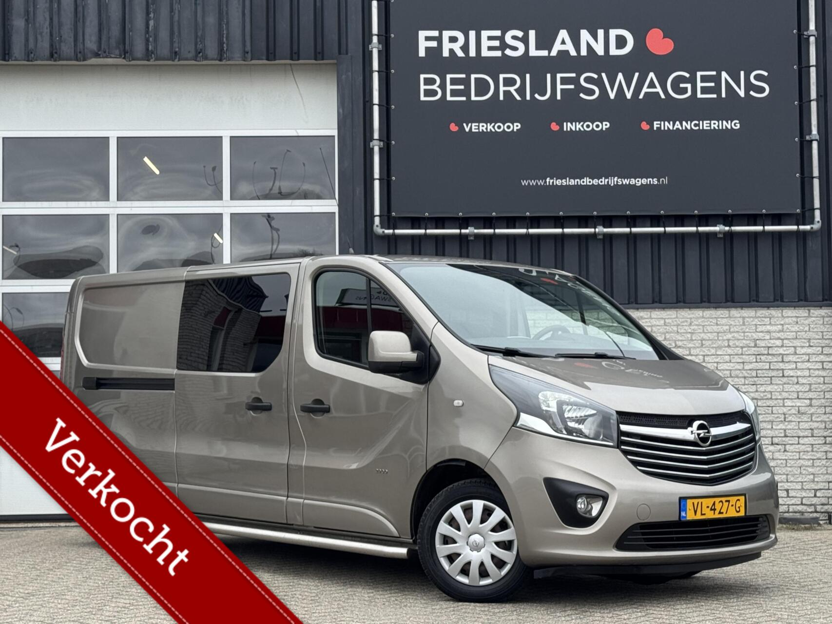 Opel Vivaro-b 1.6 CDTI L2H1 DC Edition EcoFlex 2015 - voorkant