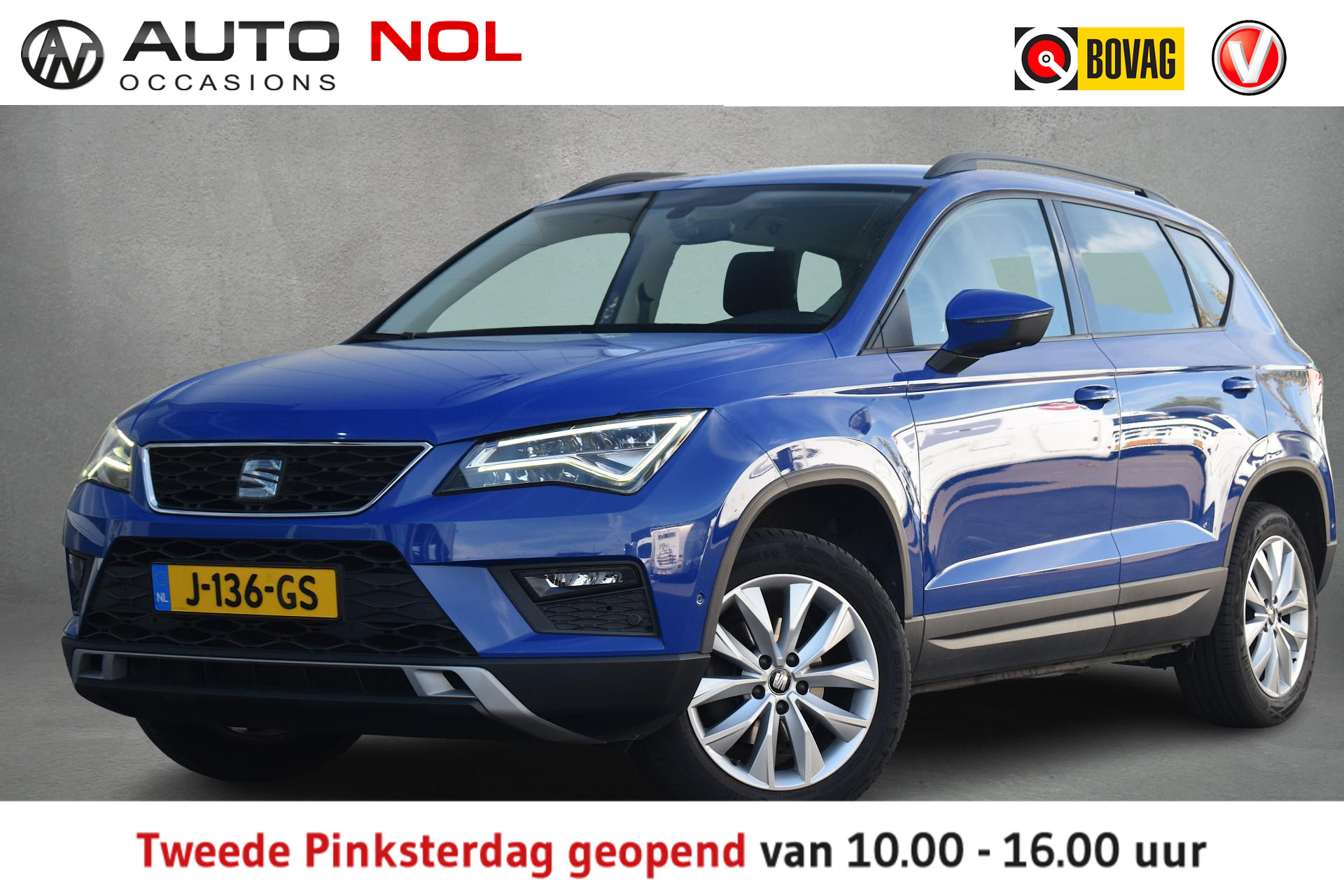 Seat Ateca 1.0 EcoTSI Style Business Intense 2020 - voorkant
