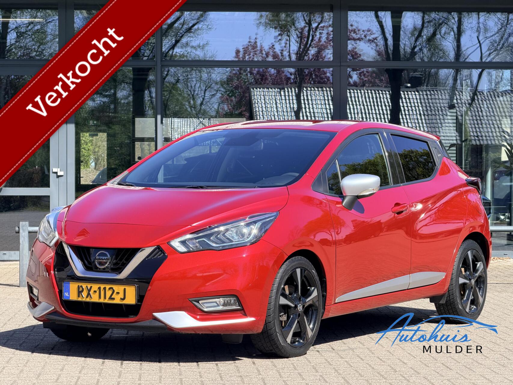 Nissan Nissan Micra 0.9 IG-T Tekna | Airco | Cruise | Led | Bluetooth 2018 - voorkant
