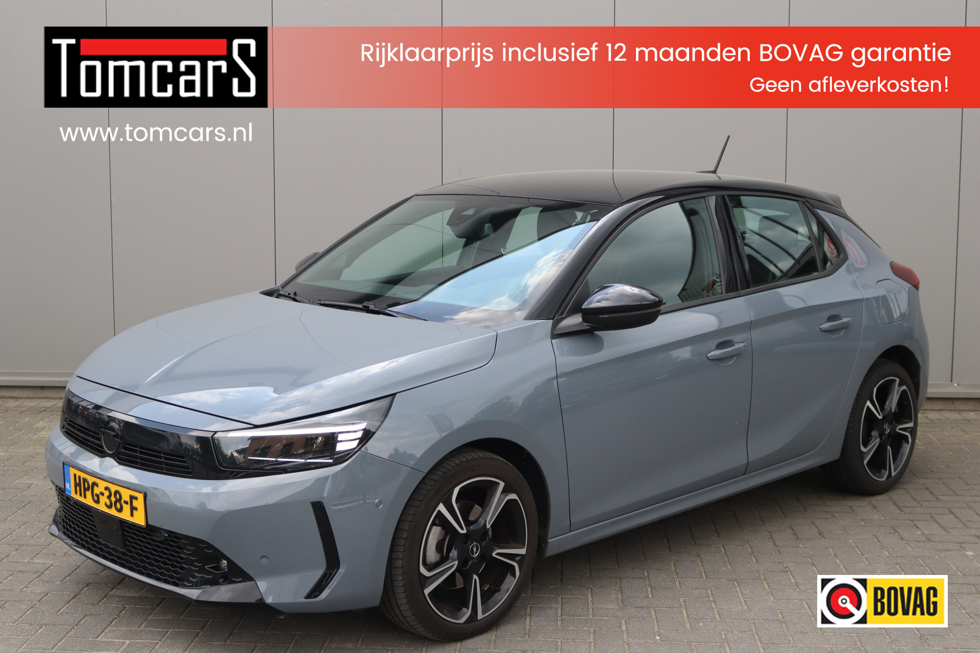 Opel Corsa 1.2 Turbo 100PK GS Carplay/Parkeerhulp/Afn.trekhaak/Camera/Winter-pack 2024 - voorkant