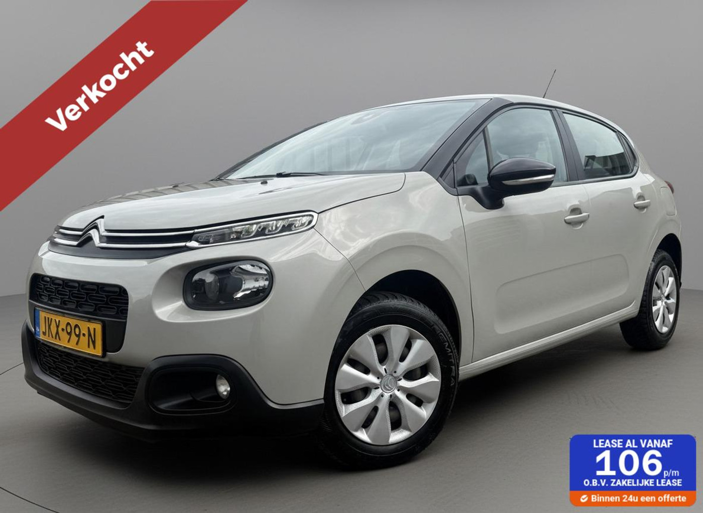 Citroen C3 1.2 PureTech S&S Business Led Carplay Airco 2019 Eerste Eigenaar Dealer Onderhouden 2019 - voorkant