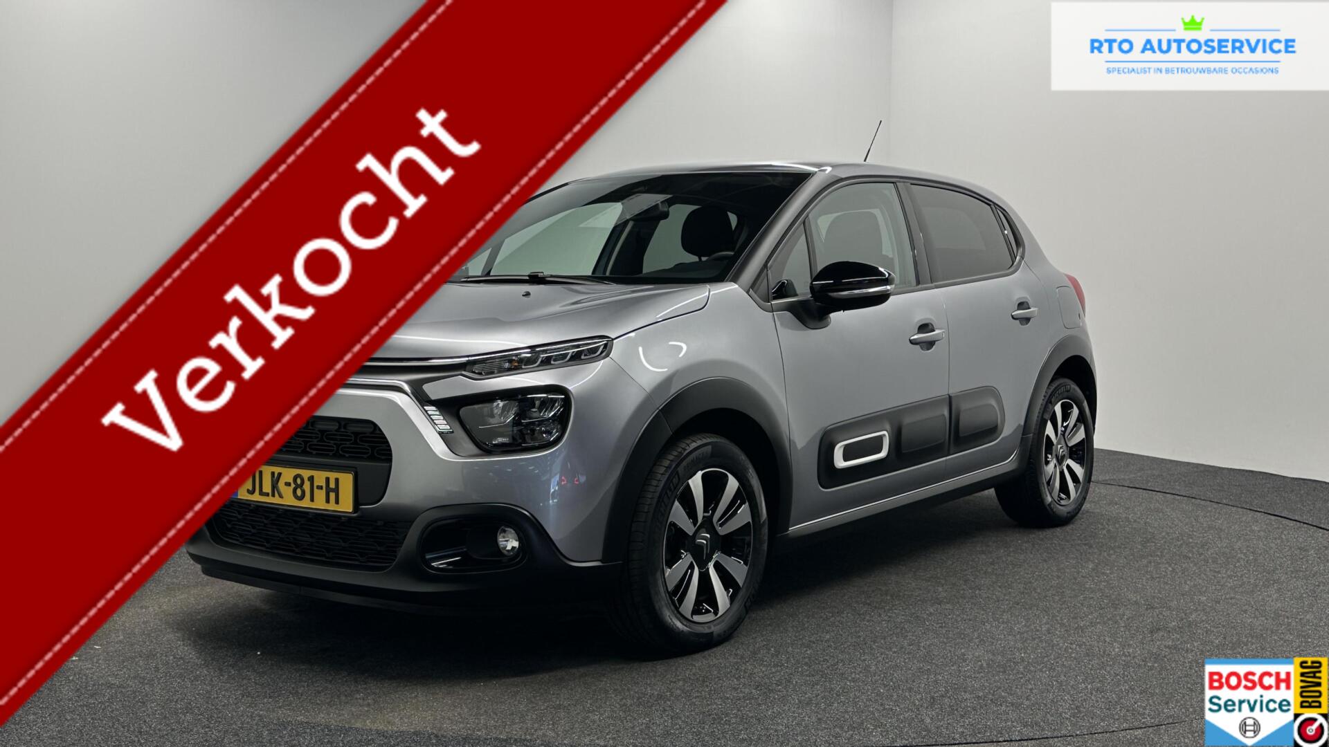 Citroen C3 1.2 PureTech C-Series 25000 KM CARPLAY NAVI ECC CRUISE LM. 2020 - voorkant