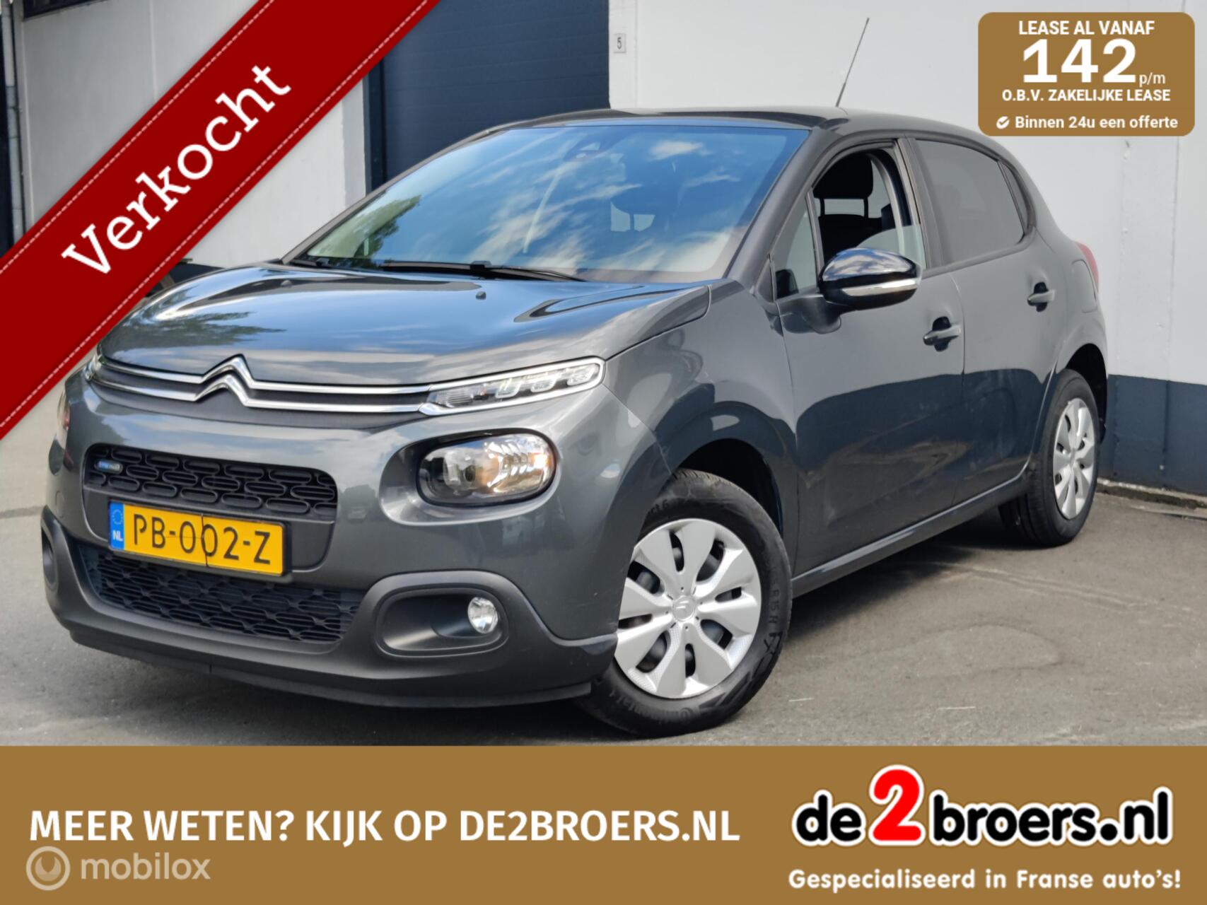 Citroen C3 1.2 PureTech Feel Nieuwe Distributieriem!!/ Navi 2017 - voorkant