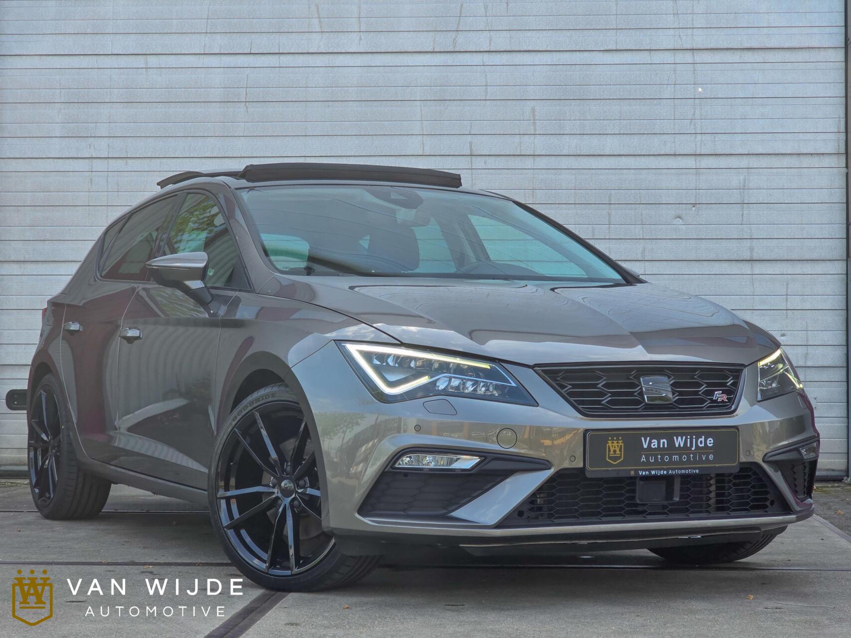 Seat Leon 1.8 TSI FR|AUTOMAAT|PANO|CARPLAY|CRUISE 2018 - voorkant