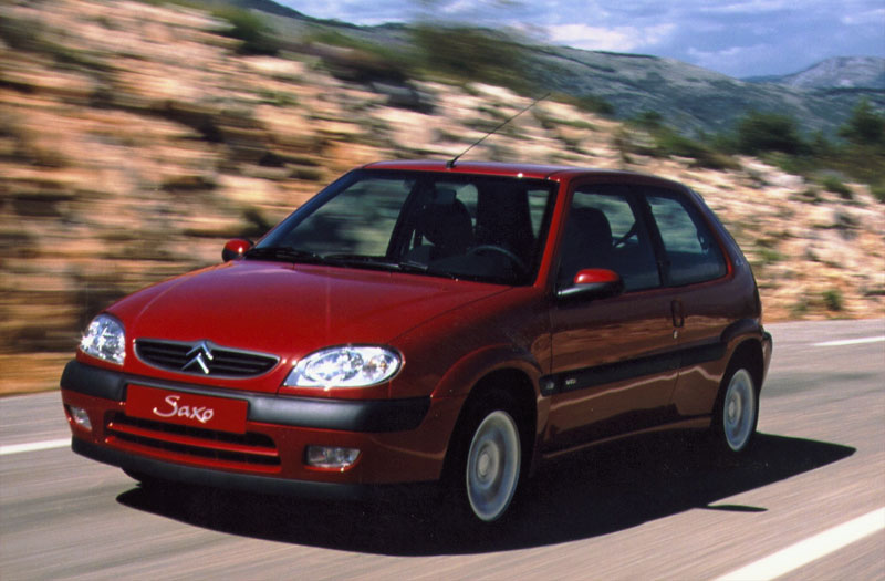 Citroen Saxo 1.1i Basis 2000 - voorkant