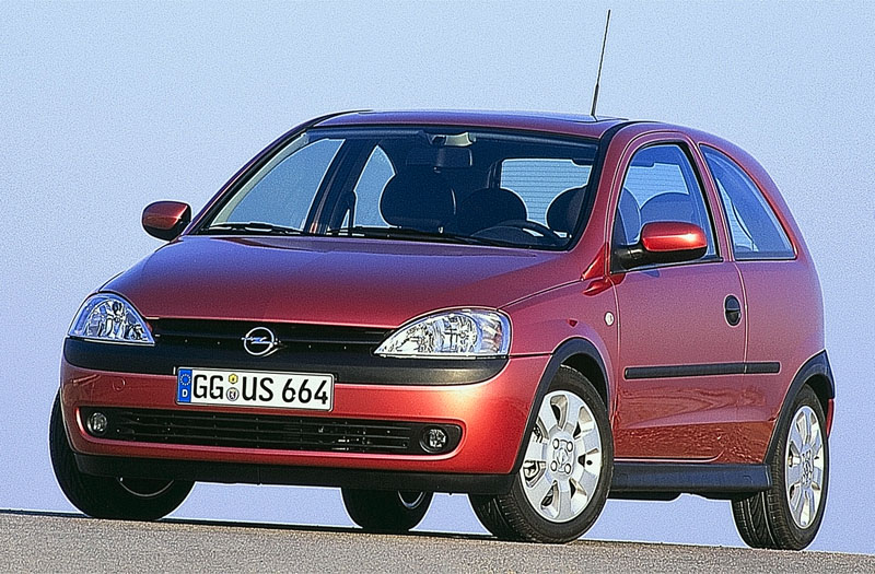 Opel Corsa 1.0-12V 2002 - voorkant