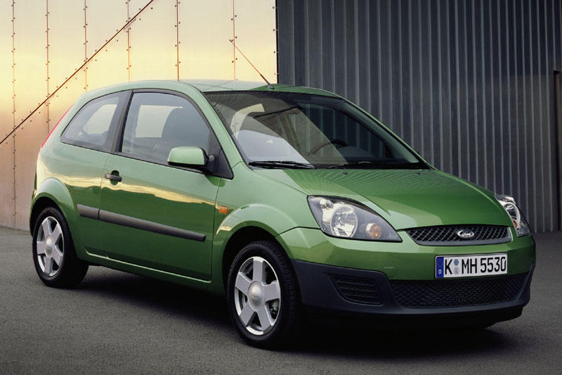 Ford Fiesta 1.6 TDCi Ghia 2006 - voorkant