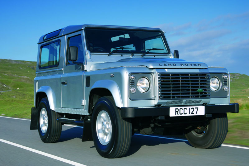 Land Rover Defender 2.5 TD5 90 Soft T.E. 2006 - voorkant
