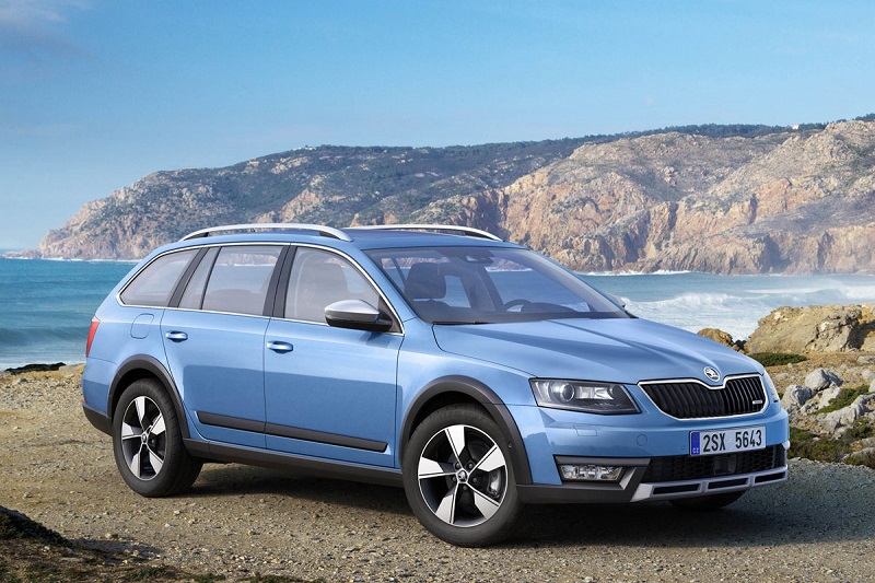 Skoda Octavia Combi 1.8 TSI Scout 4X4 2016 - voorkant