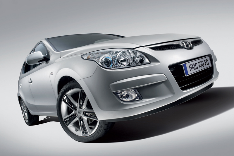Hyundai I30 CW 1.6i Dynamic 2010 - voorkant