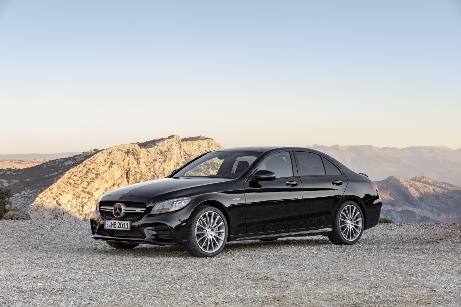 Mercedes-Benz C-klasse AMG 43 4MATIC 2020 - voorkant