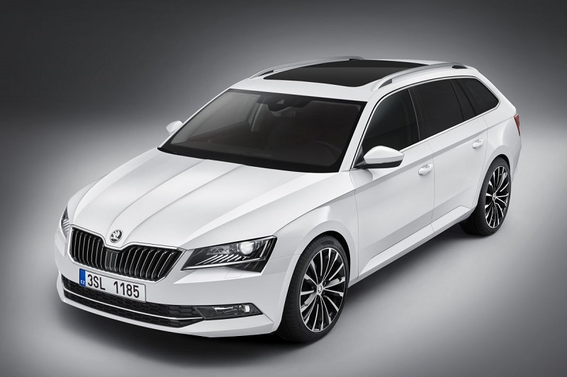 Skoda Superb Combi 1.6 TDI Ambition Business 2018 - voorkant