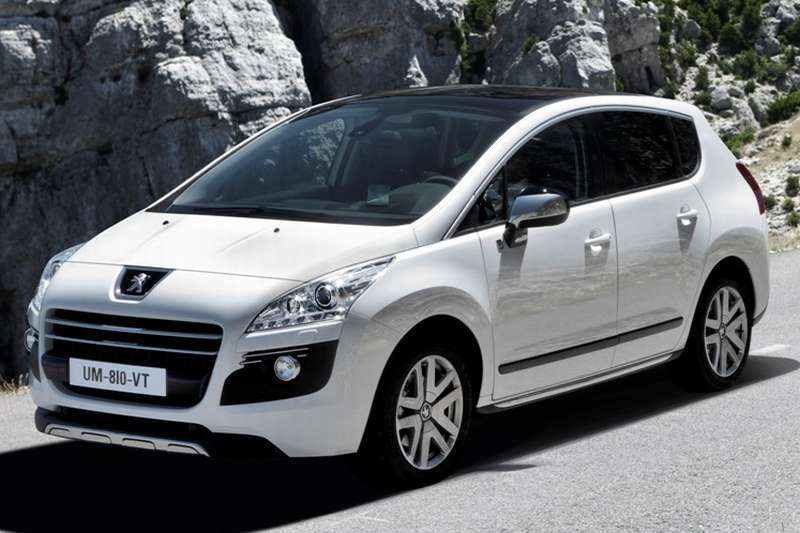 Peugeot 3008 2.0 HDiF HYbrid4 Blue Lease 2013 - voorkant