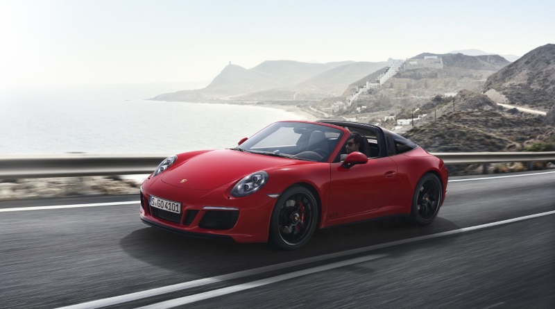 Porsche 911 3.0 Targa 4 GTS 2017 - voorkant