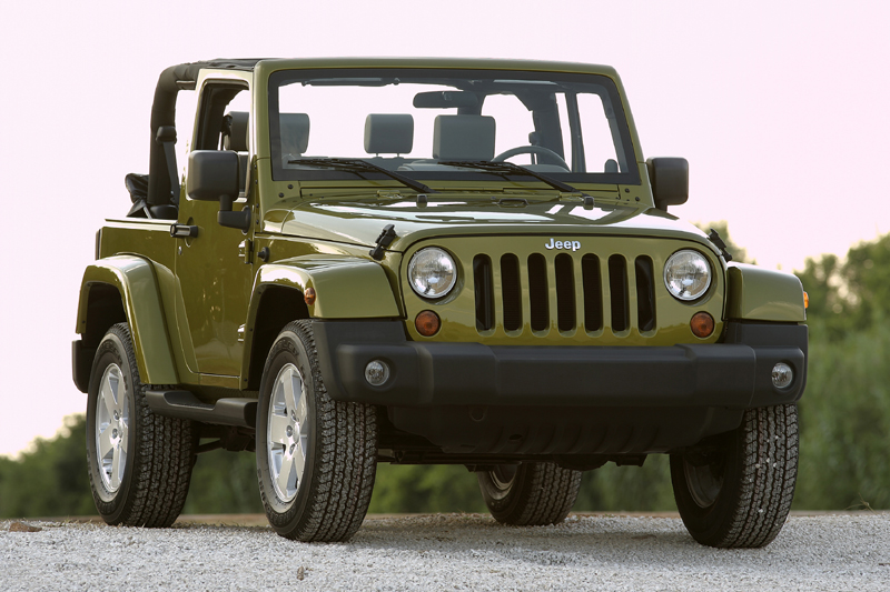 Jeep Wrangler 3.8 Rubicon 2007 - voorkant