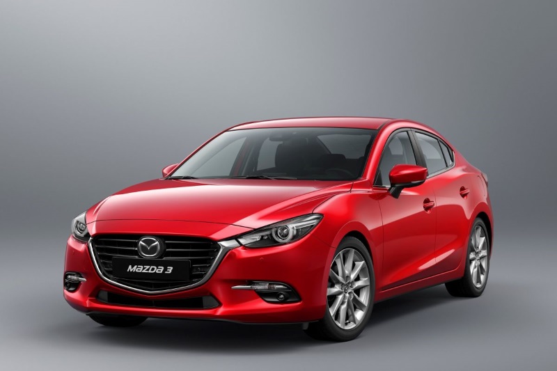 Mazda 3 2.2 SkyActiv-D 150 SkyLease GT 2017 - voorkant