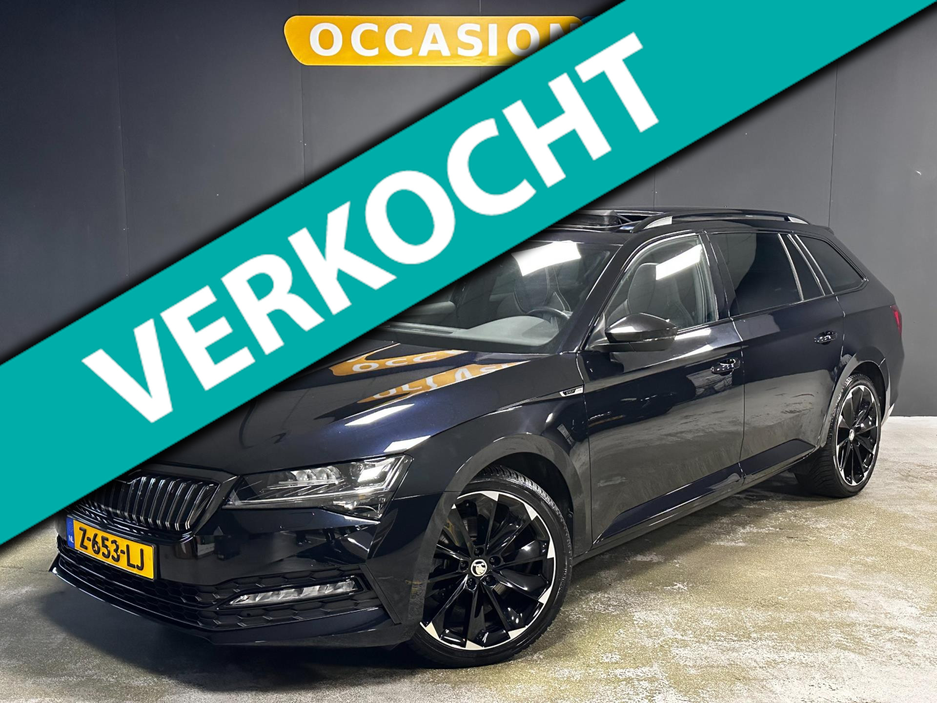Skoda Superb Combi 1.4 TSI iV Sp. Bns 2021 - voorkant