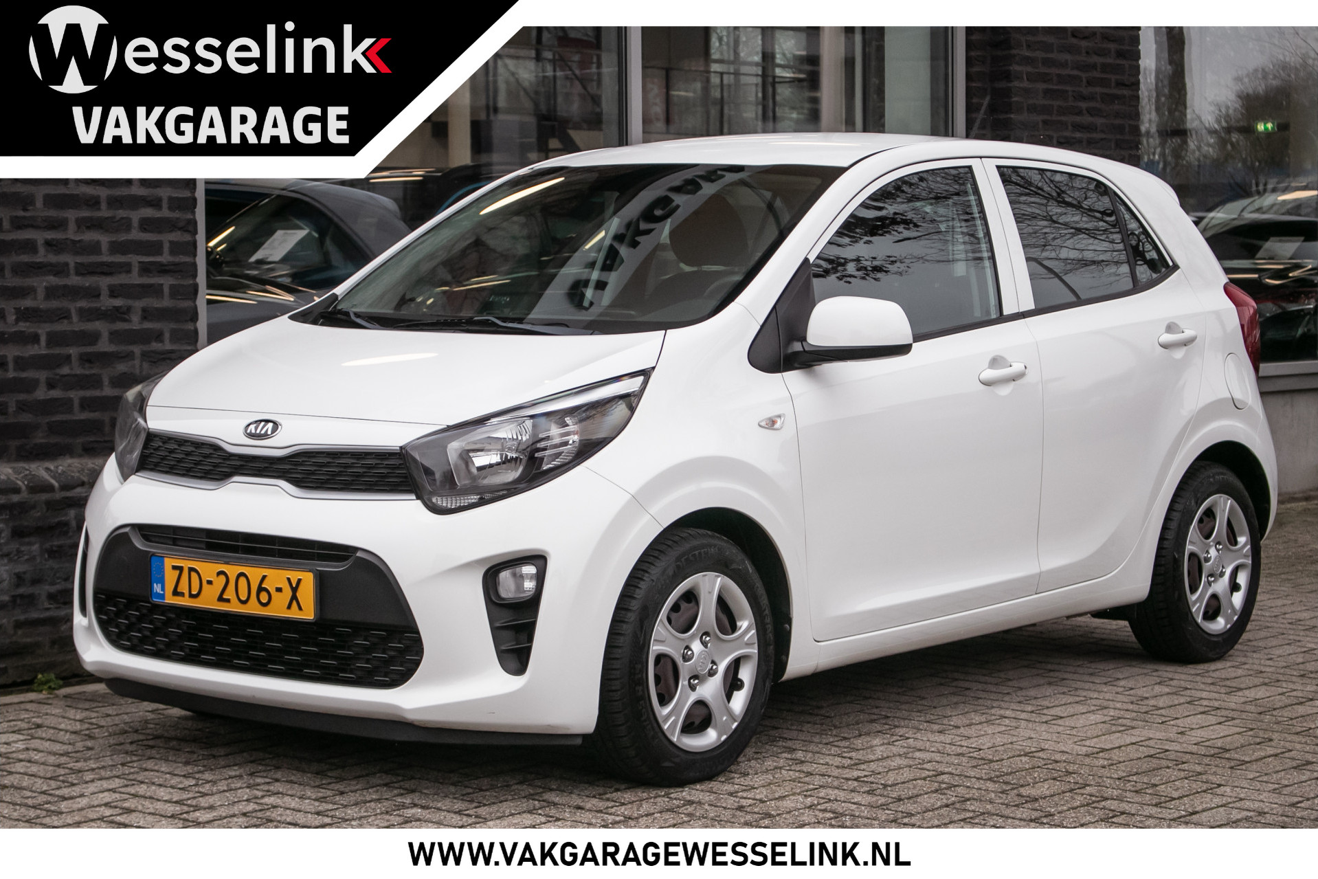 Kia Picanto 1.0 CVVT EconomyPlusLine 2019 - voorkant