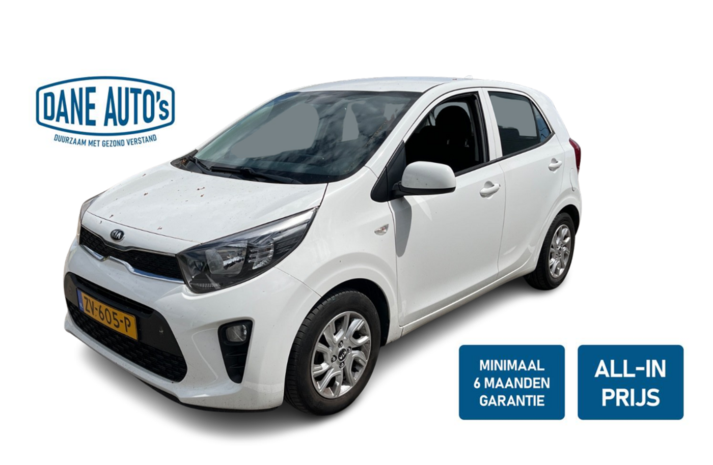 Kia Picanto 1.0 MPi DynamicLine | CARPLAY | CAMERA - RIJKLAARPRIJS 2019 - voorkant