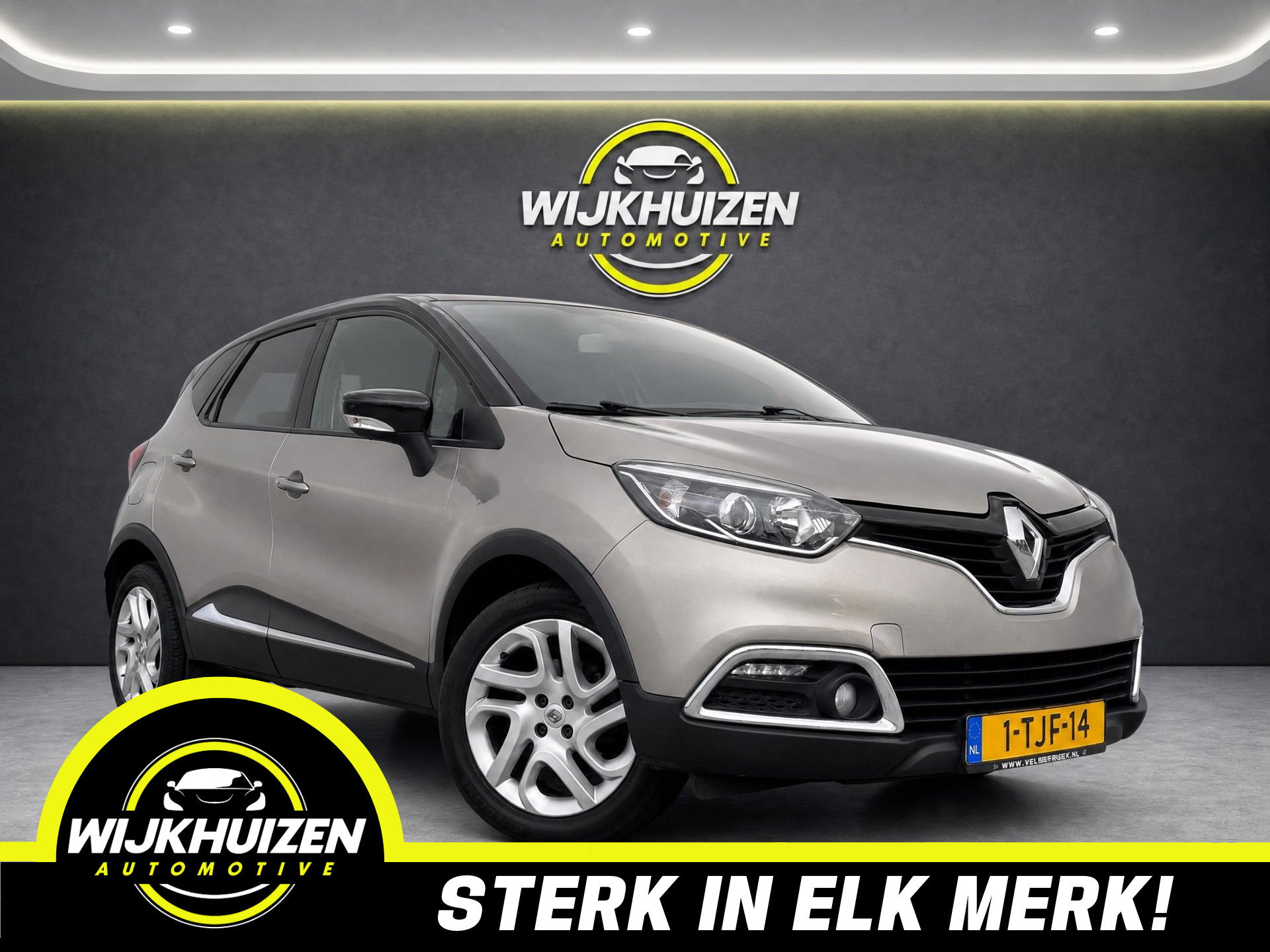 Renault Captur 1.2 TCe Dynamique Automaat met Climate !!! Navigatie !!! Cruise !!! Nap !!! 2014 - voorkant