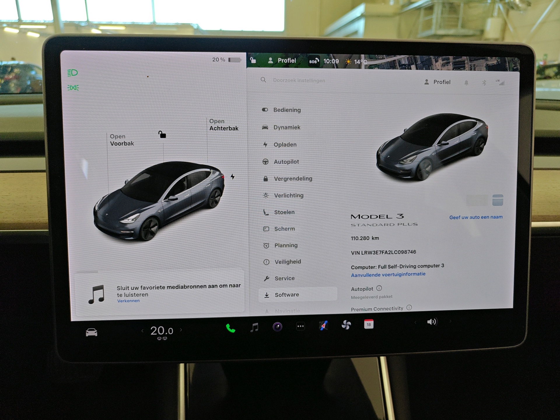 Foto van Tesla Model 3