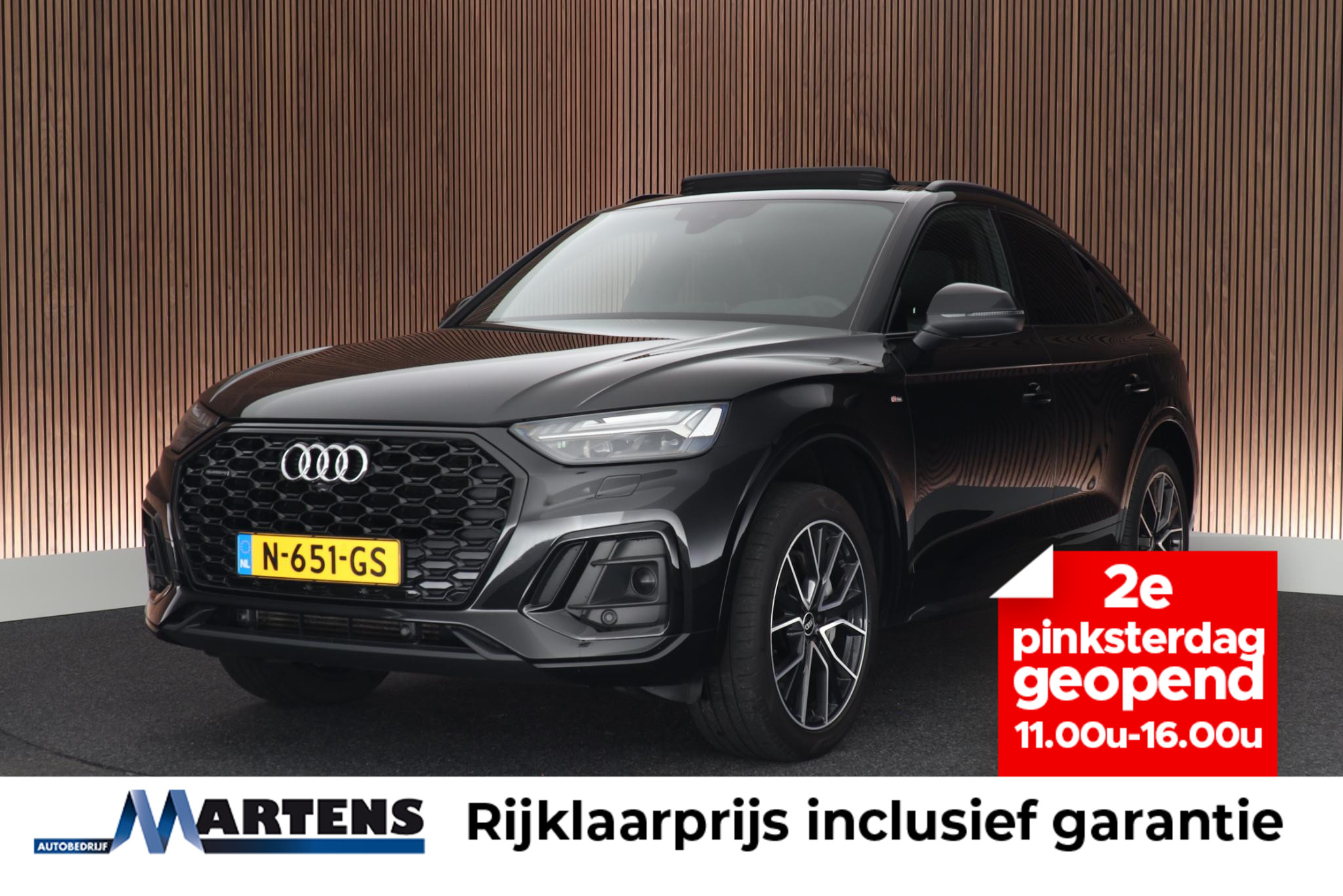 Audi Q5 Sportback 50 TFSI e 299pk 2x S-Line 2021 - voorkant