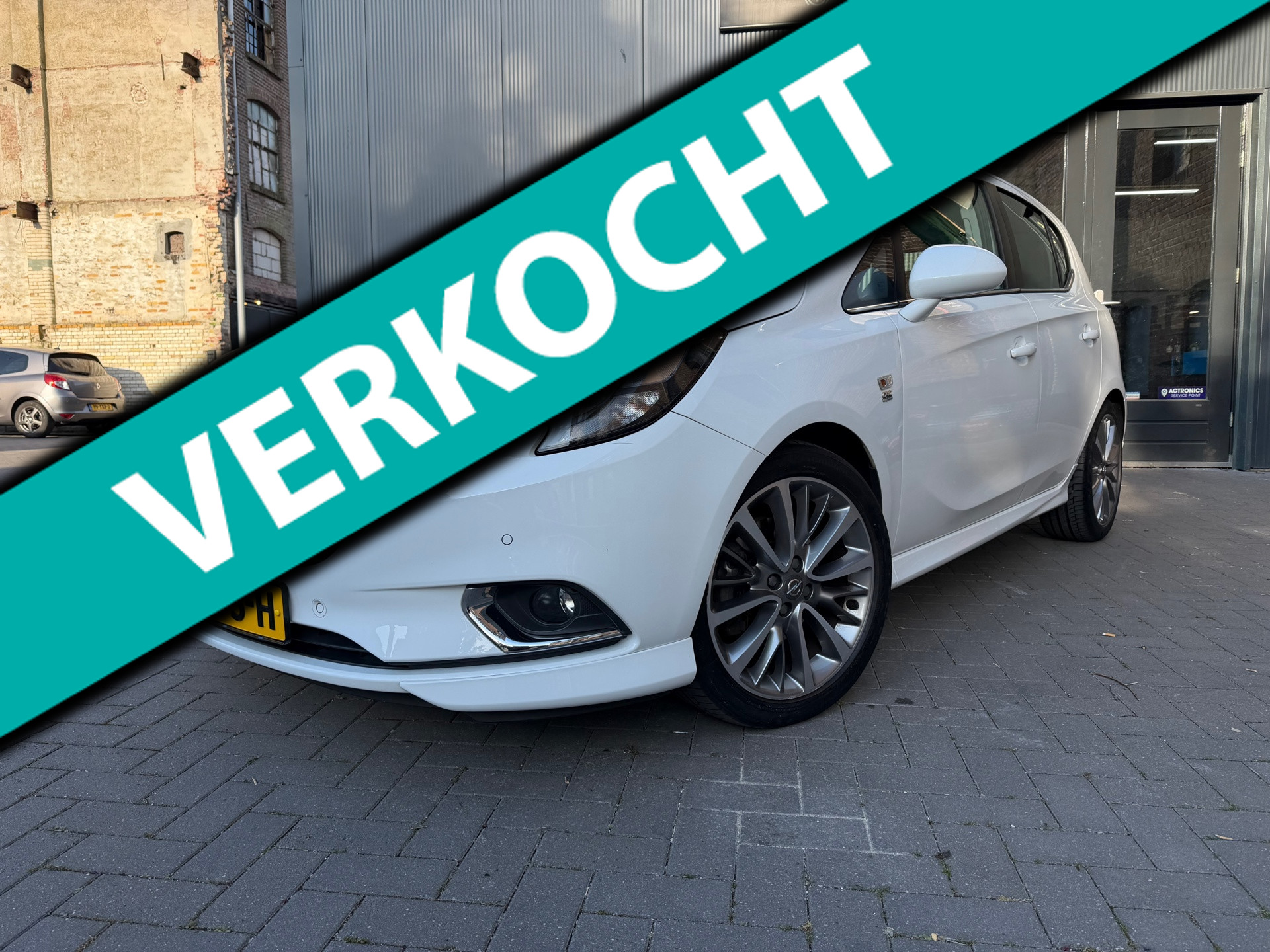 Opel Corsa-e 1.0 Turbo Innovation, OPC-line, Xenon, Carplay, etc 2017 - voorkant