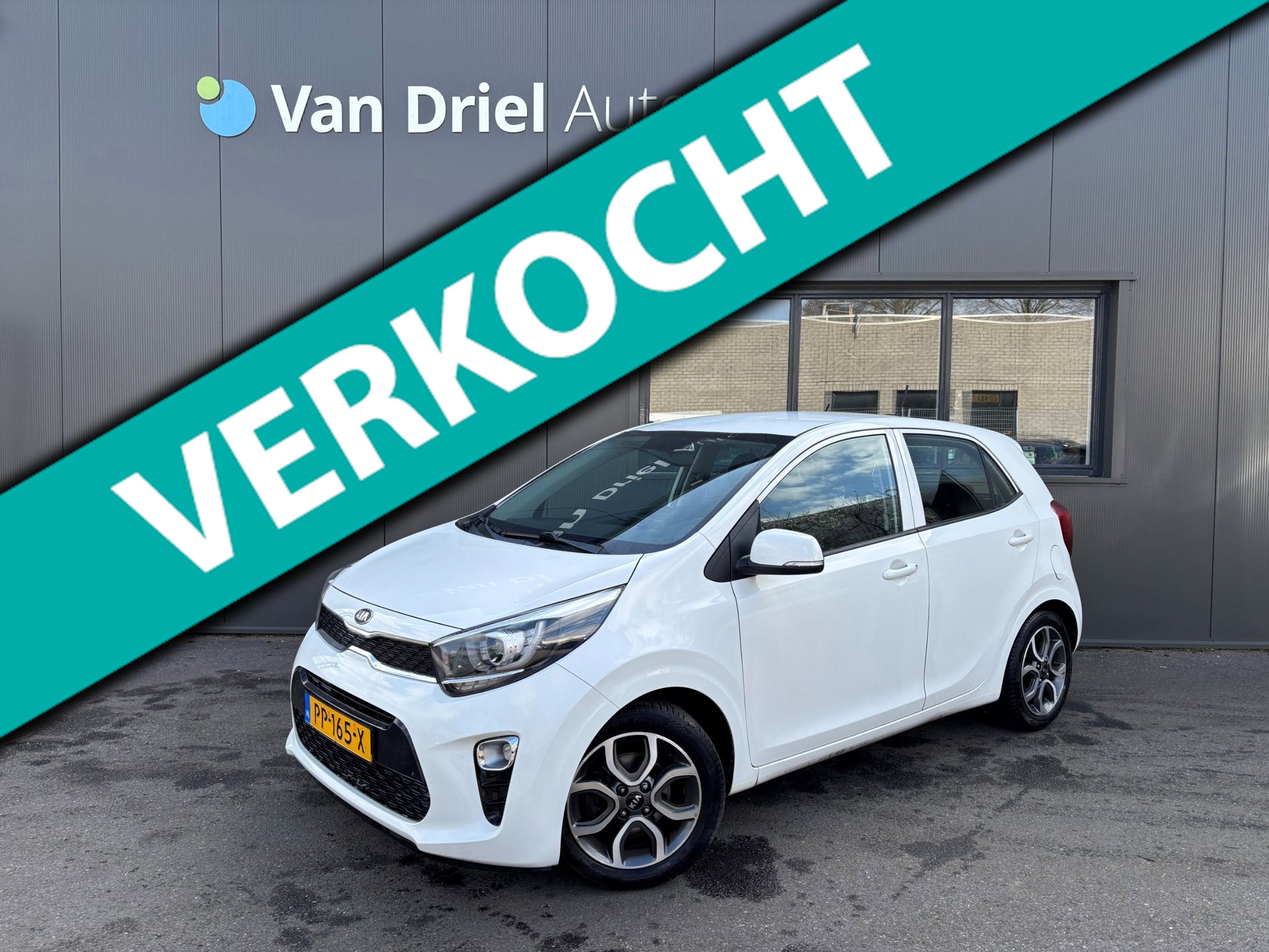 Kia Picanto 1.0 CVVT DynamicPlusLine / Navigatie / Camera! 2017 - voorkant