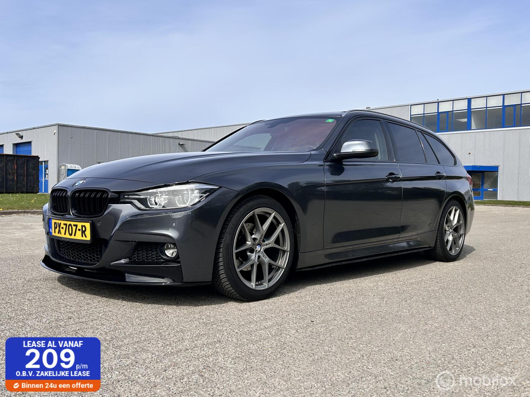 BMW 320d Efficient Dynamics 320d EDE Edition Luxury Line Purity High Executive 2017 - voorkant