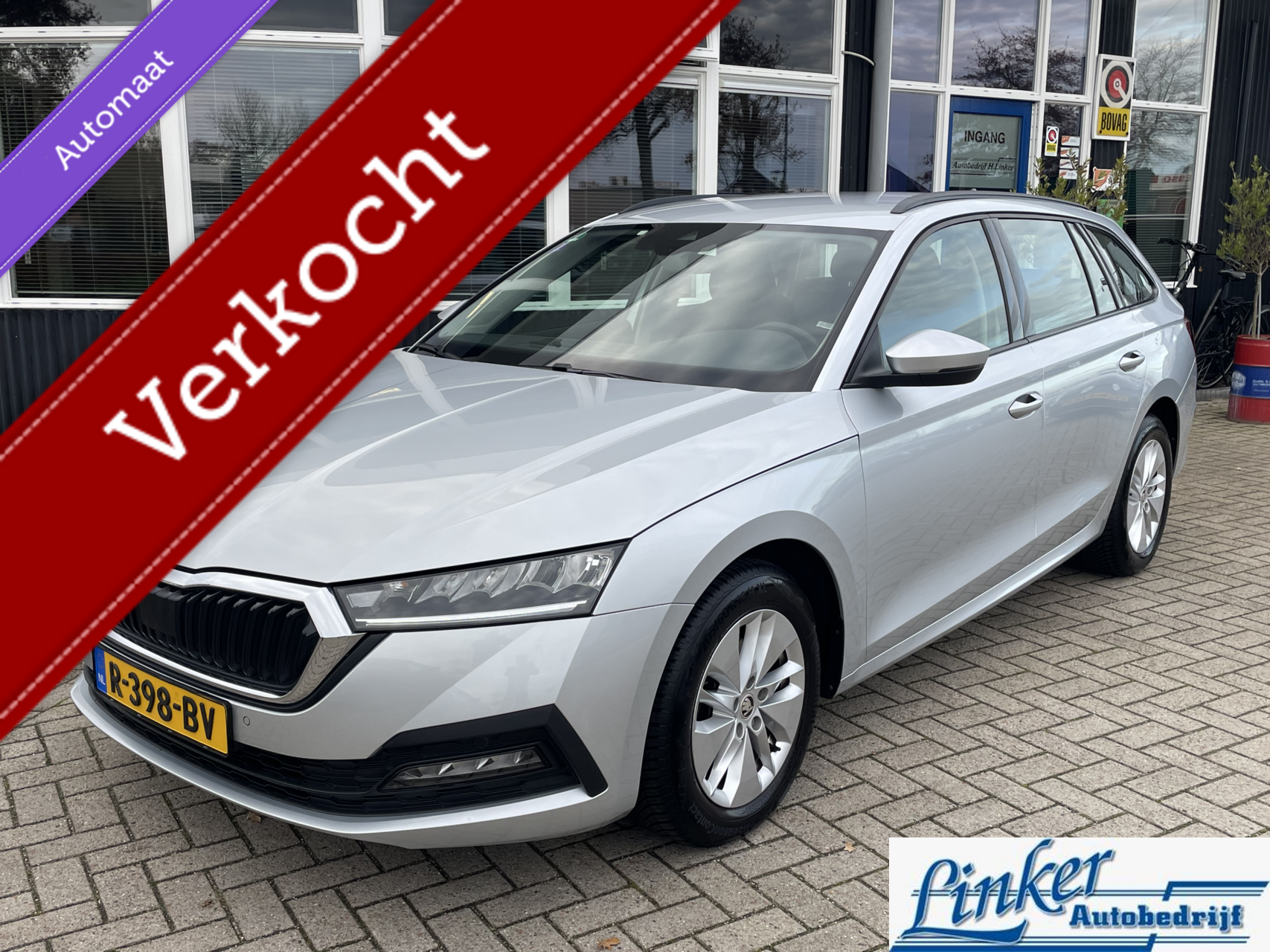 Skoda Octavia 1.0 e-TSI Business Edition -DSG NL-AUTO CARPLAY 2022 - voorkant