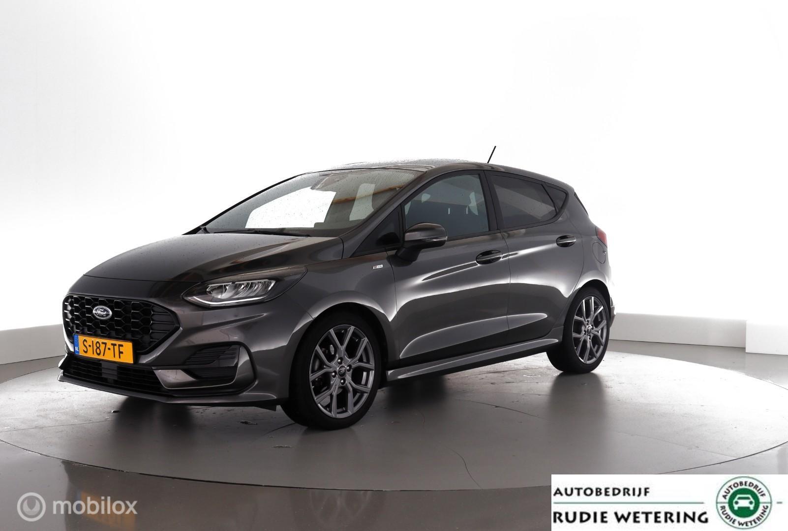 Ford Fiesta 1.0 EcoBoost Hybrid ST-Line X led|cam|nav|ecc|lmv17 2023 - voorkant