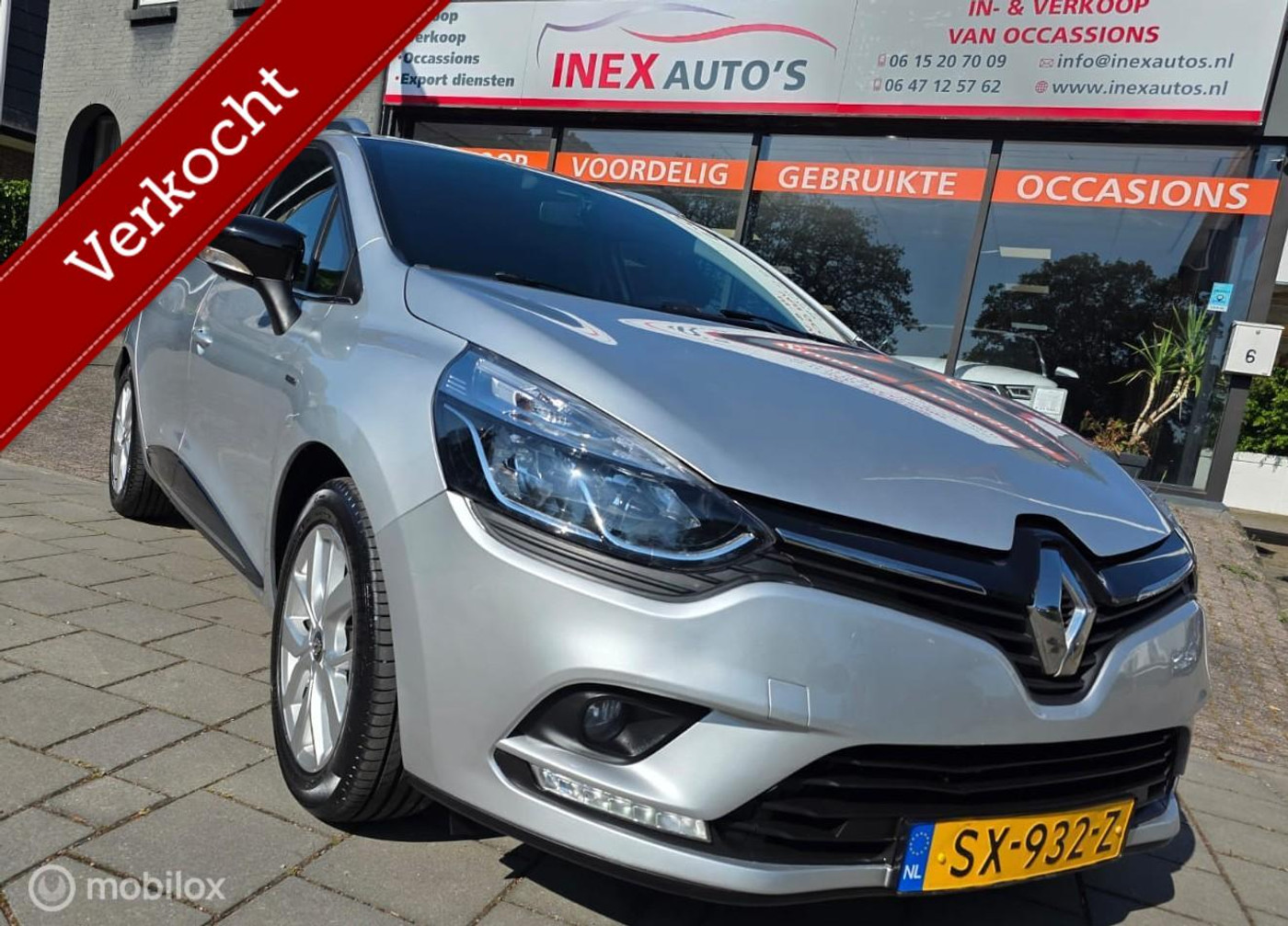 Renault Clio 0.9 TCe Limited Incl. Afleveringsbeurt en Nieuwe APK 2018 - voorkant