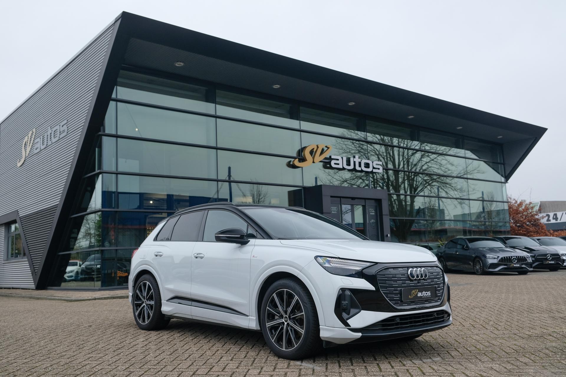 Audi Q4 40 E-tron 40 204pk Competition S-line 77 kWh 2022 - voorkant
