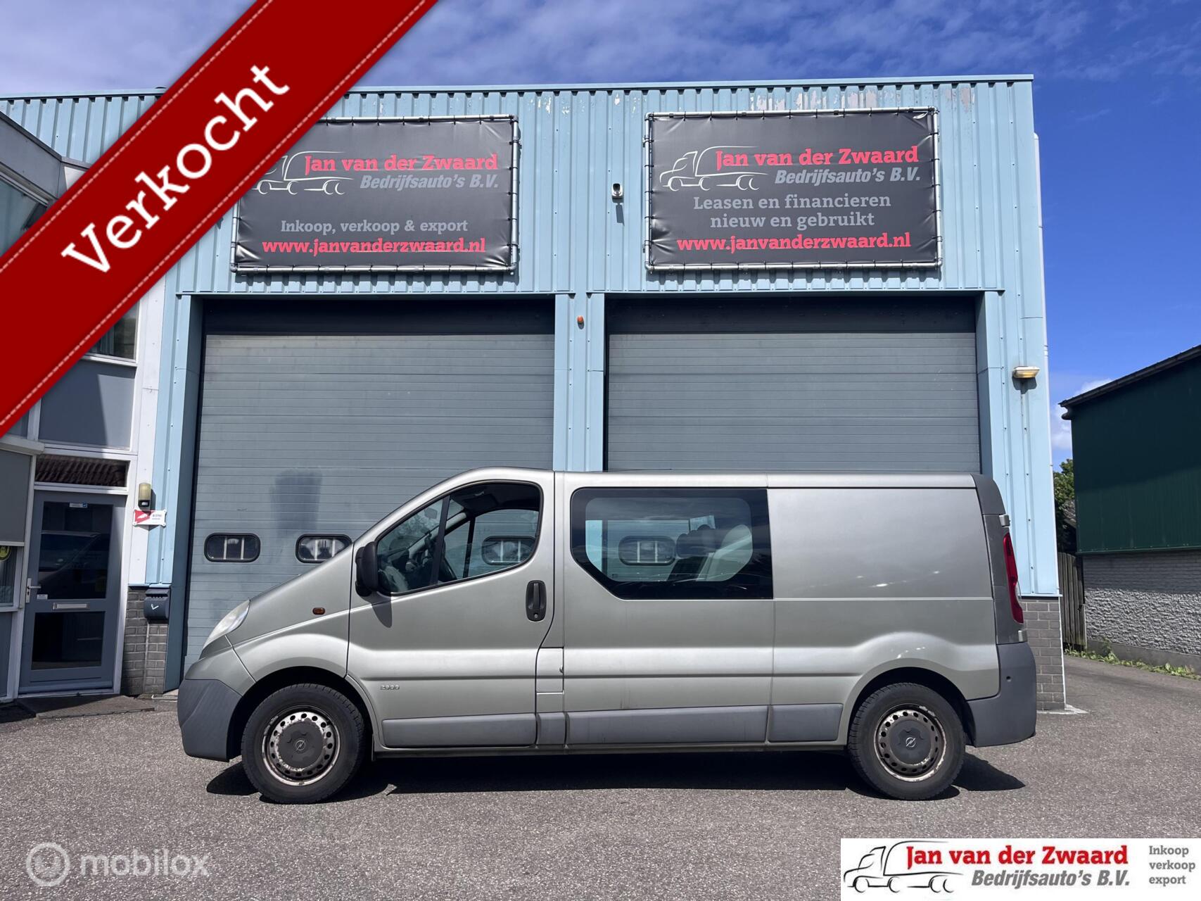 Opel Vivaro 2.0 CDTI Lang Dubbele cabine  MARGE auto Airco 2012 - voorkant