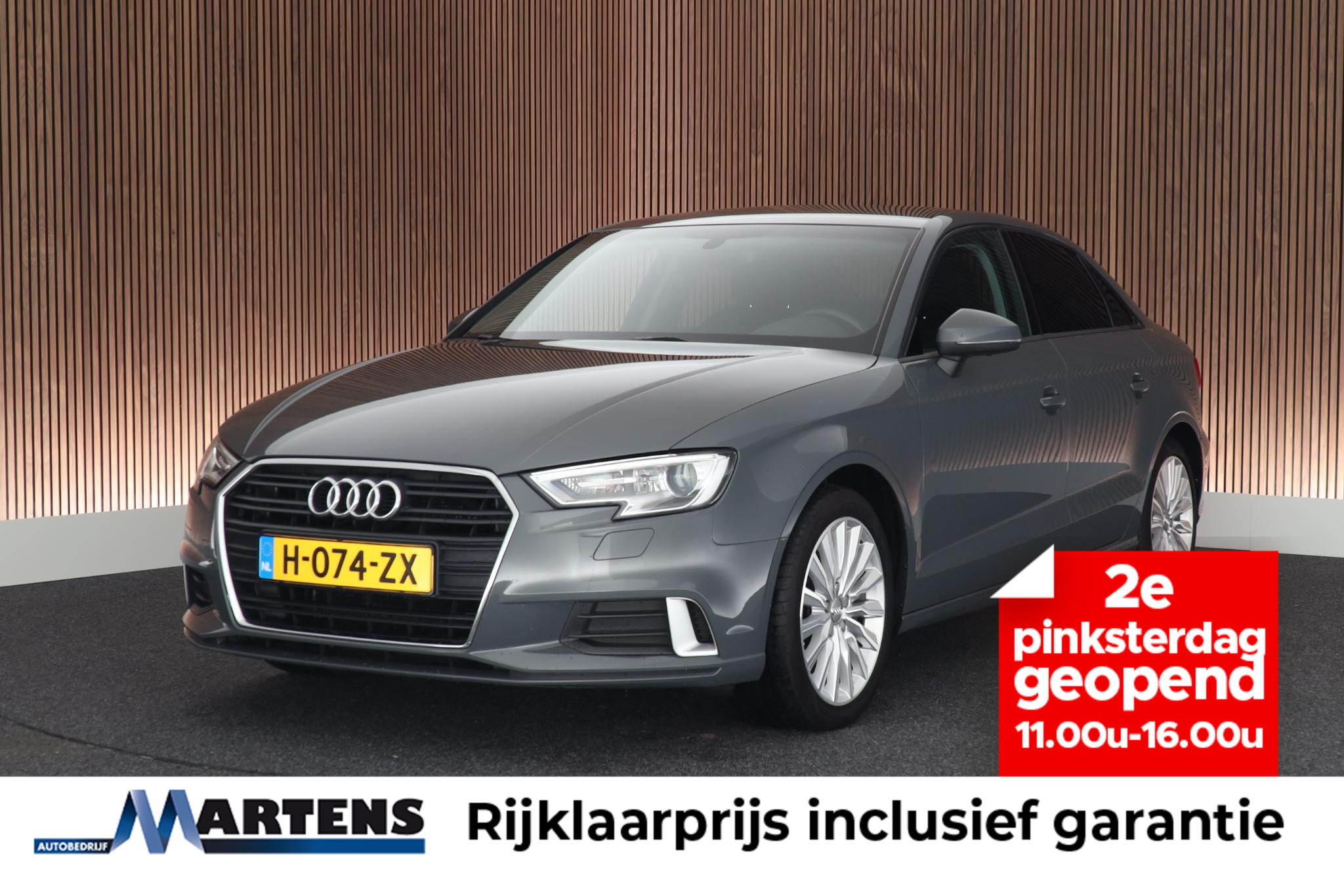 Audi A3 Limousine 1.5 TFSI 150pk CoD Sport 2018 - voorkant