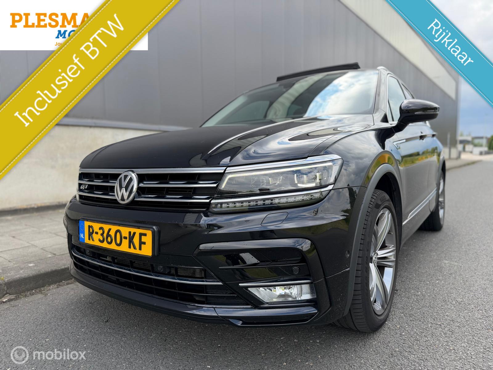Volkswagen Tiguan 2.0 TSI 4Motion, R-line exterieur|Open dak| 2016 - voorkant