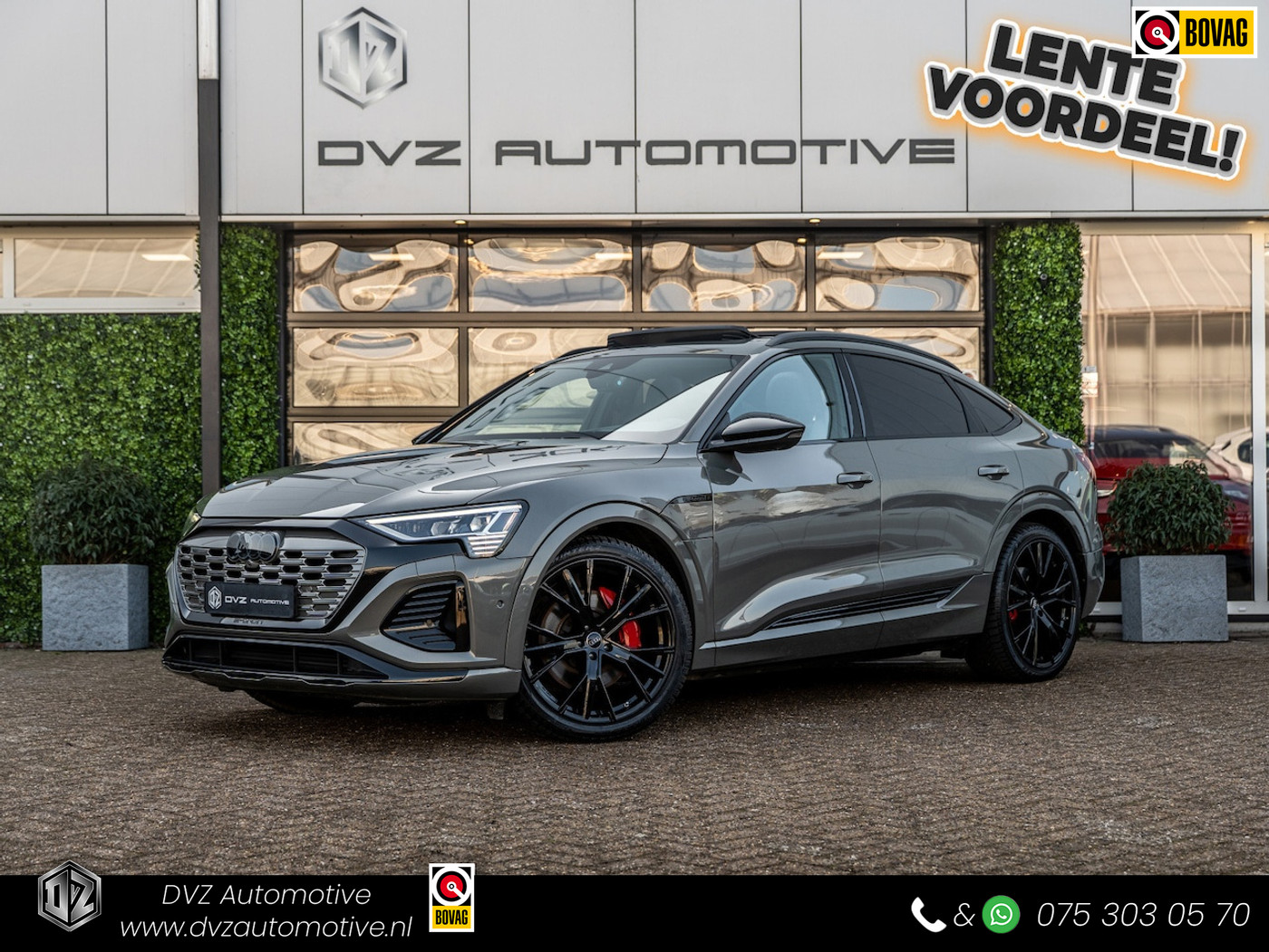 Audi Q8 Sportback 50 E-tron 50 quattro S Edition 95 kWh 2023 - voorkant