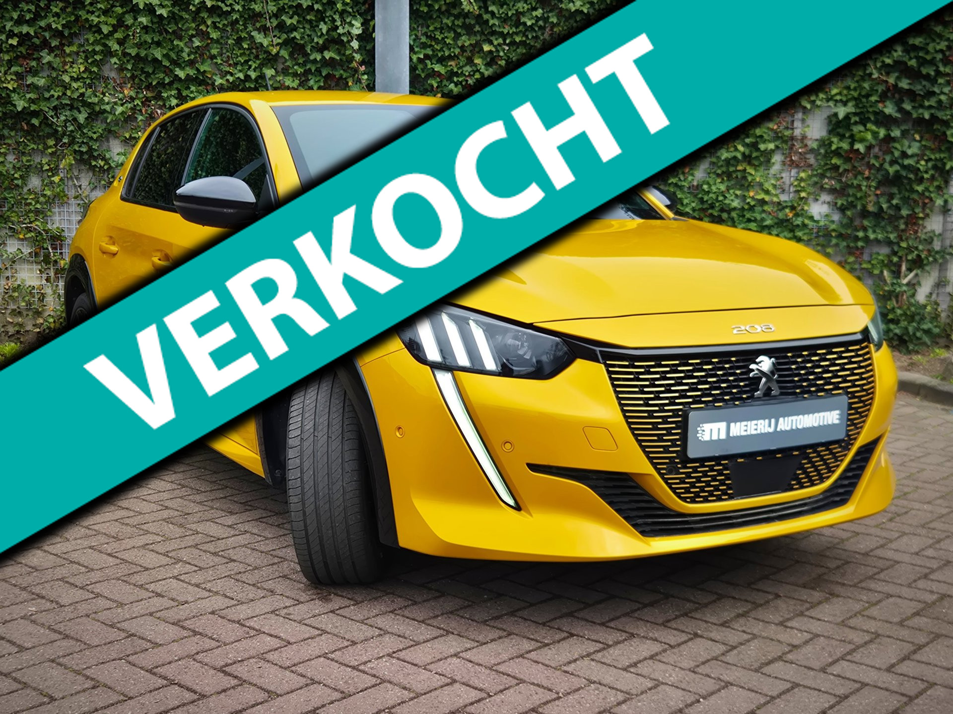 Peugeot 208 EV GT 350 50 kWh SOH 100%! | ACC | CAM | Stoelverwarming 2023 - voorkant