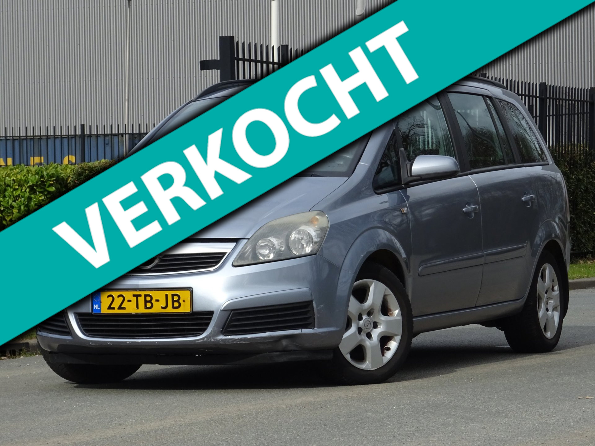 Opel Zafira 1.8 Enjoy 7P. AUTOMAAT NAP/NAVI/AC/CRUISE/APK 2006 - voorkant