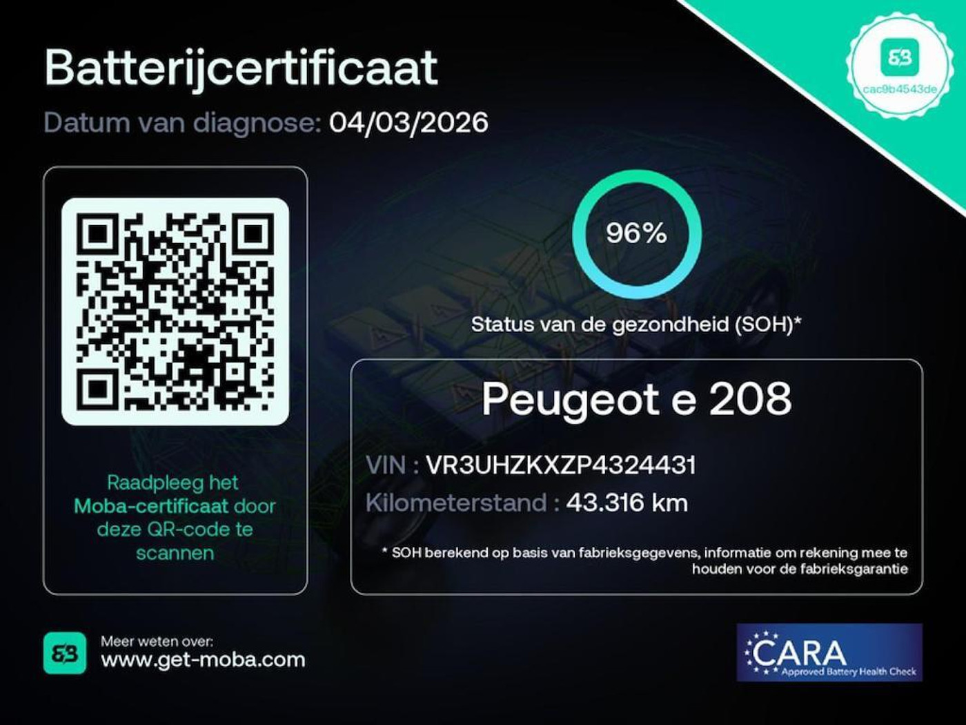 Foto van Peugeot 208